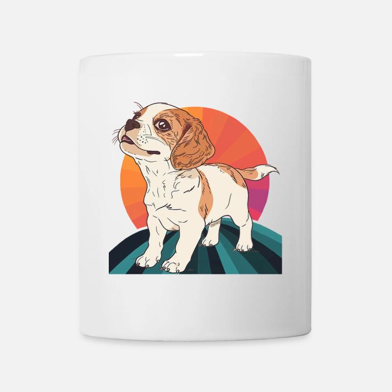 Hund Hunde - Tasse - Weiß