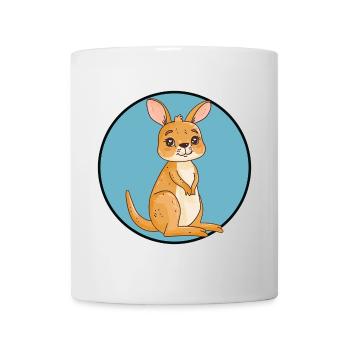 Kangaroo Melbourne - Tasse - Weiß - Vorne