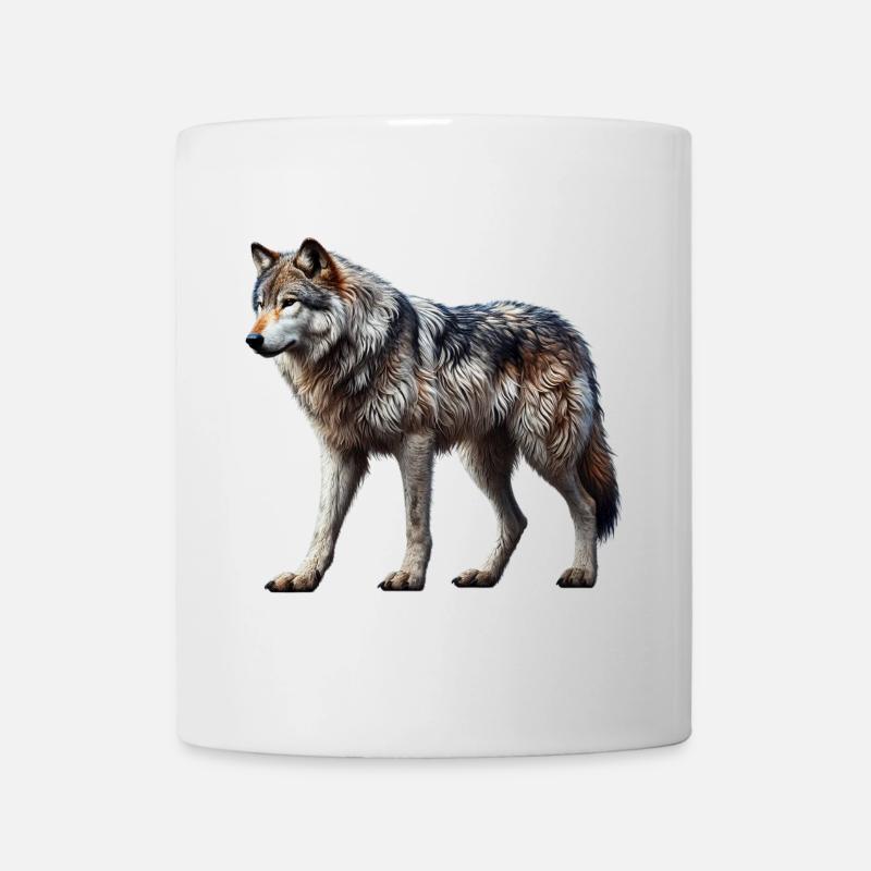 Wolf - Mug - white