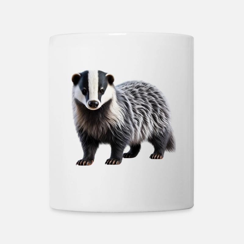 Badger - Mug - white