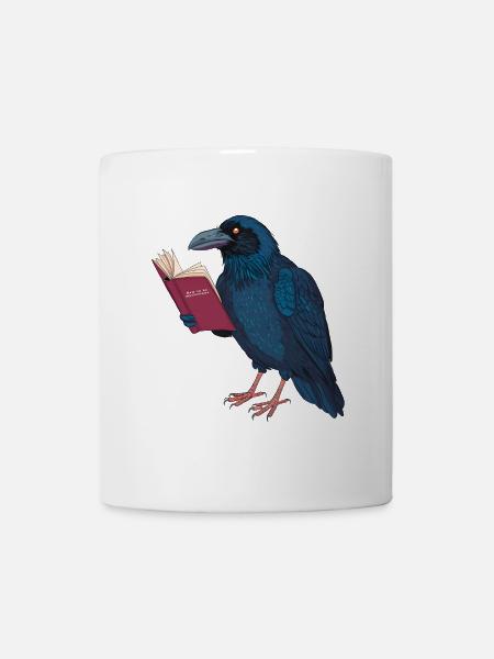 Mysterious Raven - Mug - white