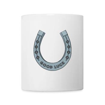 Good Luck Horseshoe - Mug - white - Front