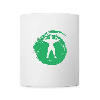 Wrestler Kämpfer - Tasse - Weiß - Vorne