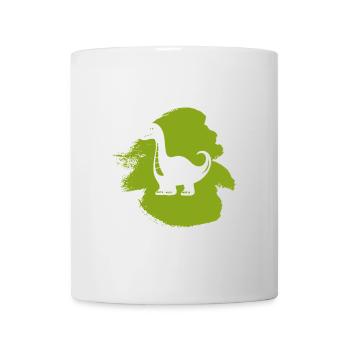 Rex Dinosaurier Reptil - Tasse - Weiß - Vorne