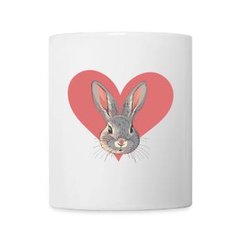 Hase Hasenzahn Osterhase - Tasse - Weiß - Vorne