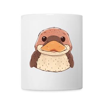 Bec de canard coin-coin - Mug blanc - blanc - Devant