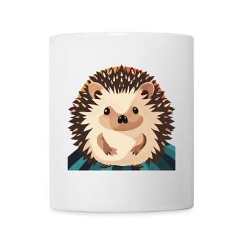 Hedgehog Thorny Prickly - Mug - white - Front