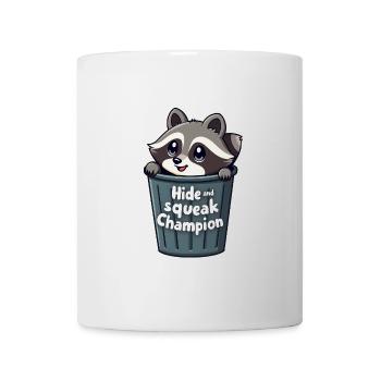 Hide and Squeak Champion - Tasse - Weiß - Vorne