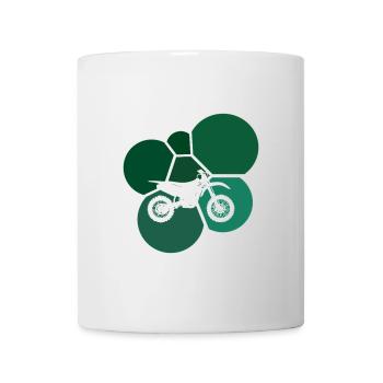 Motorrad Bike Biker - Tasse - Weiß - Vorne
