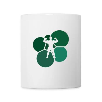 Wrestler Kämpfer - Tasse - Weiß - Vorne