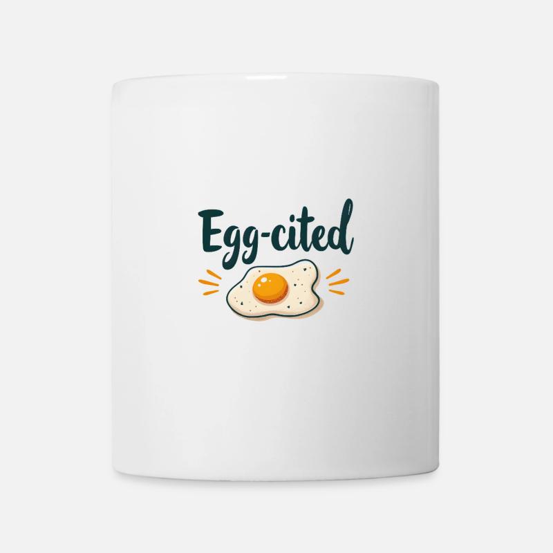 Egg-cited - Tasse - Weiß
