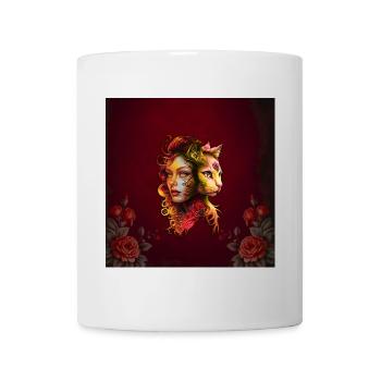 Mystische und surreale Natur - Tasse - Weiß - Vorne