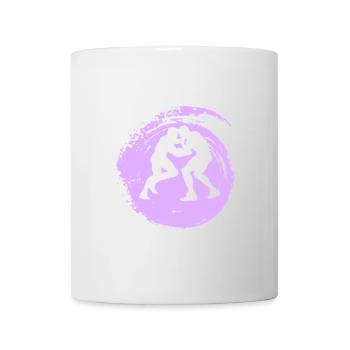 Wrestling Kampfkunst Wrestler - Tasse - Weiß - Vorne