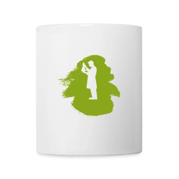 Molécule Nerd de la chimie - Mug blanc - blanc - Devant