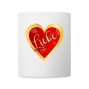 HERZ SYMBOLE LIEBE - Tasse - Weiß - Vorne