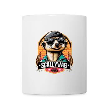 Scallywag des Jahres Erdmännchen witzig Geschenk - Tasse - Weiß - Vorne