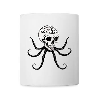 Oktopus Skull - Tasse - Weiß - Vorne