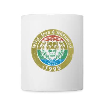 30. Geburtstag Wild, free & untamed since 03/1995 - Mug - white - Front
