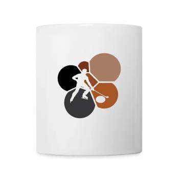 Curling Stone Curlingstick Curling - Mug - white - Front