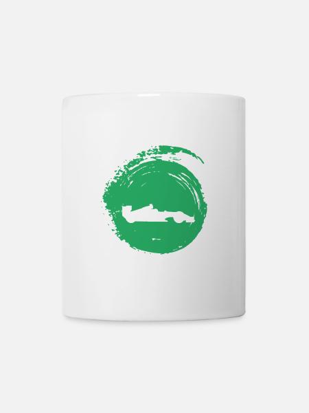 Autorennen Auto Tuner - Tasse - Weiß