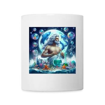 AQUARIUS \ Zodiac Signs - Mug - white - Front