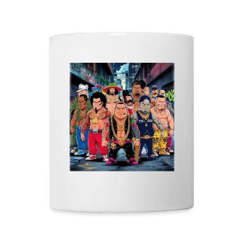 Street Gang - Manga Stil 2 - Tasse - Weiß - Vorne