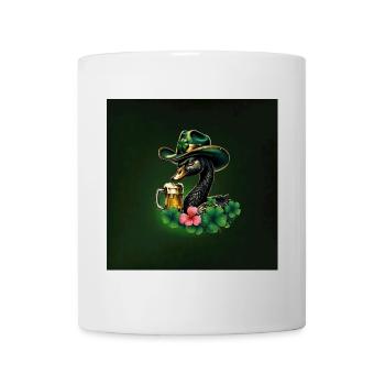Une touche d’Irlande - Mug blanc - blanc - Devant