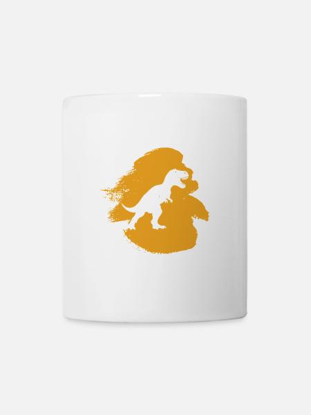 Rex Dinosaurier - Tasse - Weiß