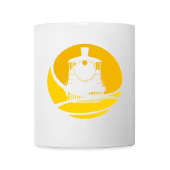 Model Railway Steam Locomotive Steam Locomotive - Mug - white - Front