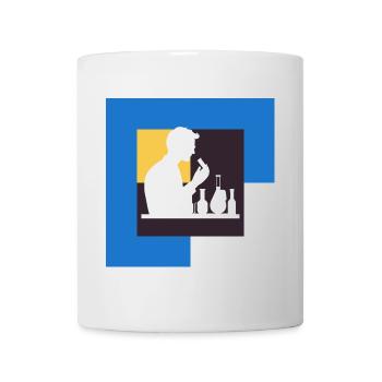 Tableau périodique des chimistes - Mug blanc - blanc - Devant