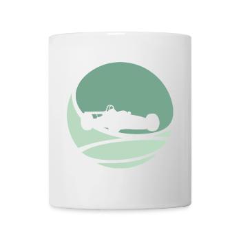 Car Racing Racing Car Sports Car - Mug - white - Front