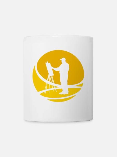 Malen Pinsel Painter - Tasse - Weiß