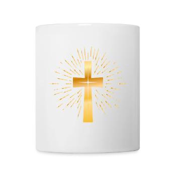 Church - Christian Cross - Christian Faith - Mug - white - Front