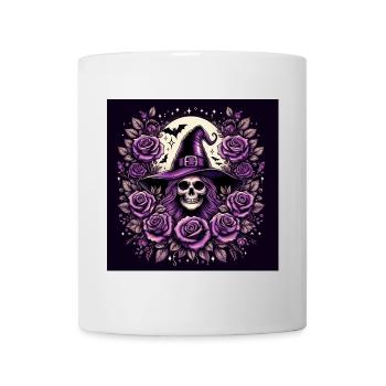 Skull Witch - Mug - white - Front