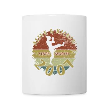 18. Geburtstag Alive and kickin since 03/2007 - Mug - white - Front