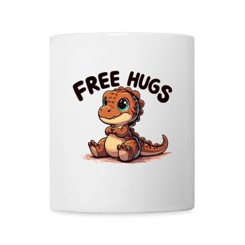 T-Rex süß Baby Dino Baby Umarmungen Geschenk - Tasse - Weiß - Vorne