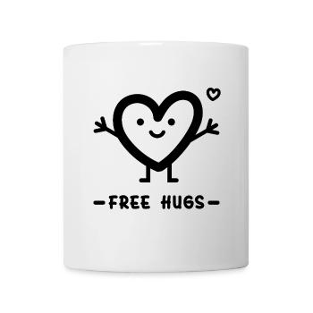 free hugs for valentines day - Mug - white - Front
