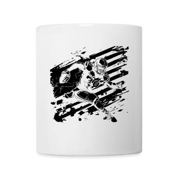Football Spieler - Tasse - Weiß - Vorne