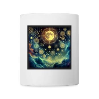 Mystische Astrologie - Tasse - Weiß - Vorne