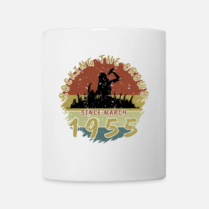 70th Birthday Rocking the crowd SNG 03/1955 - Mug - white