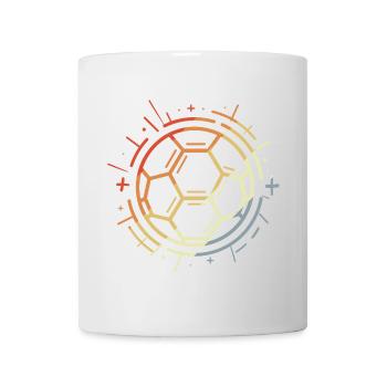 Dessin de football vintage - Mug blanc - blanc - Devant