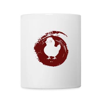 Chicken coop poultry egg - Mug - white - Front