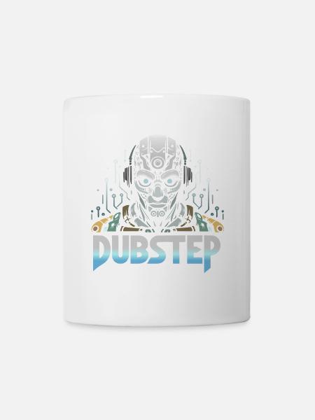 Dubstep Cyborg - Mug - white