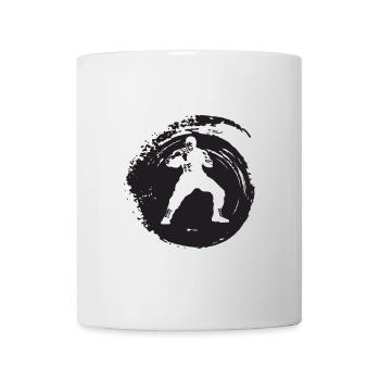 MMA Jiujitsu - Tasse - Weiß - Vorne