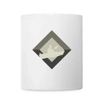 Kayak, rafting, sports nautiques - Mug blanc - blanc - Devant