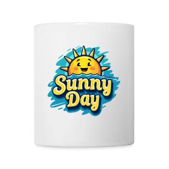 Sunny Day Sonne S - Tasse - Weiß - Vorne