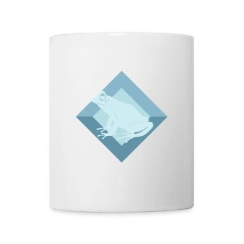 Grenouille Amphibien Coin-coin - Mug blanc - blanc - Devant