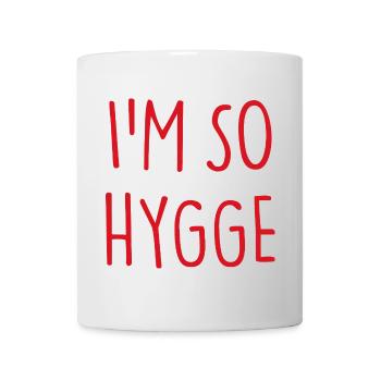 JE SUIS TELLEMENT HYGGE - Mug blanc - blanc - Devant