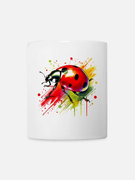 Ladybird - Mug - white
