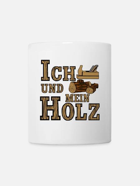 Schreiner , Tischler , Ich und mein Holz (25) - Tasse - Weiß